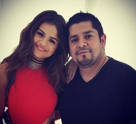 Ricardo Joel Gomez with daughter Selena Gomez