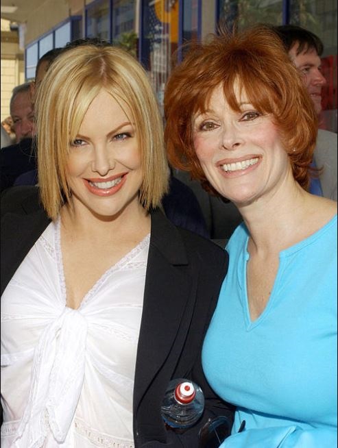 Jill St. John With Her Step-Daughter Katie Wagner