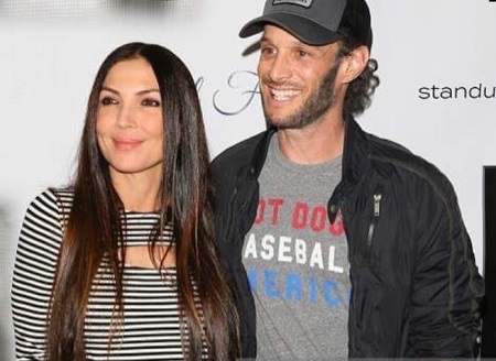 Bethany Ashton Wolf with her Husband Josh Wolf at Standup for Pits Foundation's Event