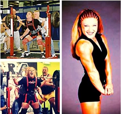 Amy Shirley macht Powerlifting