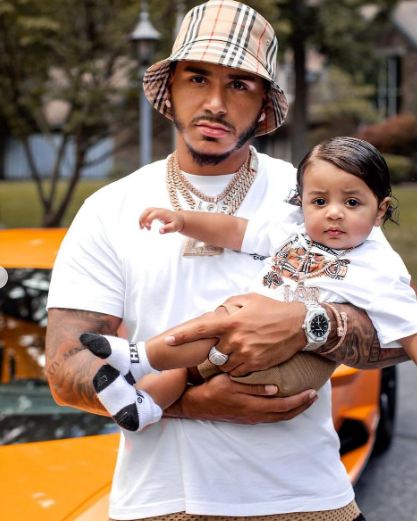CJ with his nephew Cristiano