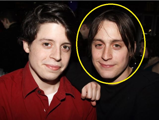 Christian Culkin with one of his brother
