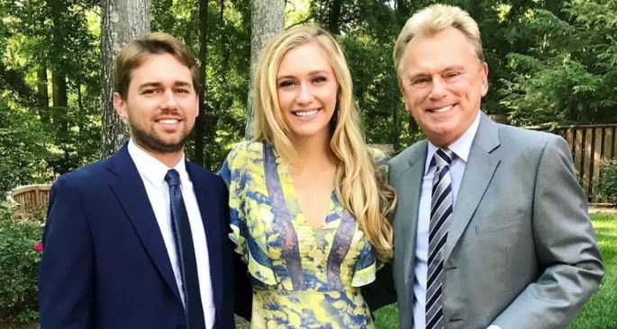 Patrick Michael James Sajak with father